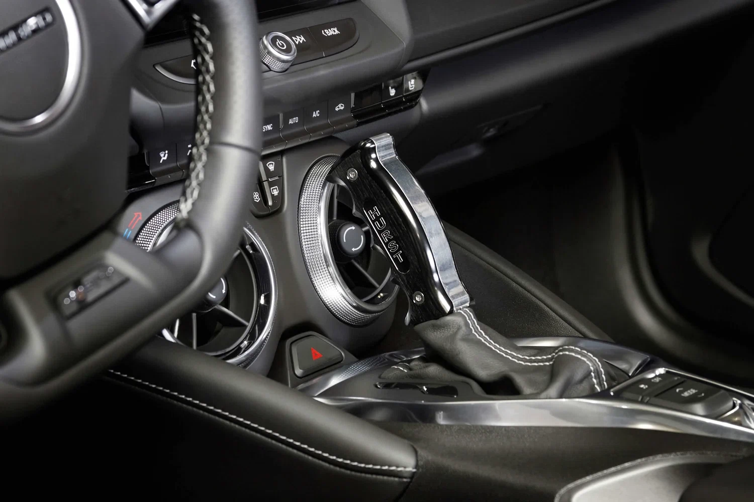 Hurst Billet_Plus Pistol Grip Manual Shift Handle - 1531003
